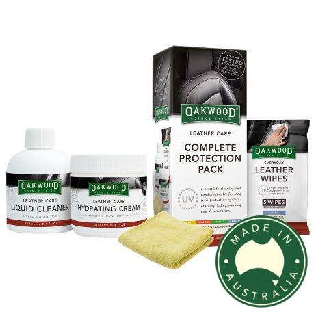 Product - Leather Care Complete Protection Pack Contents