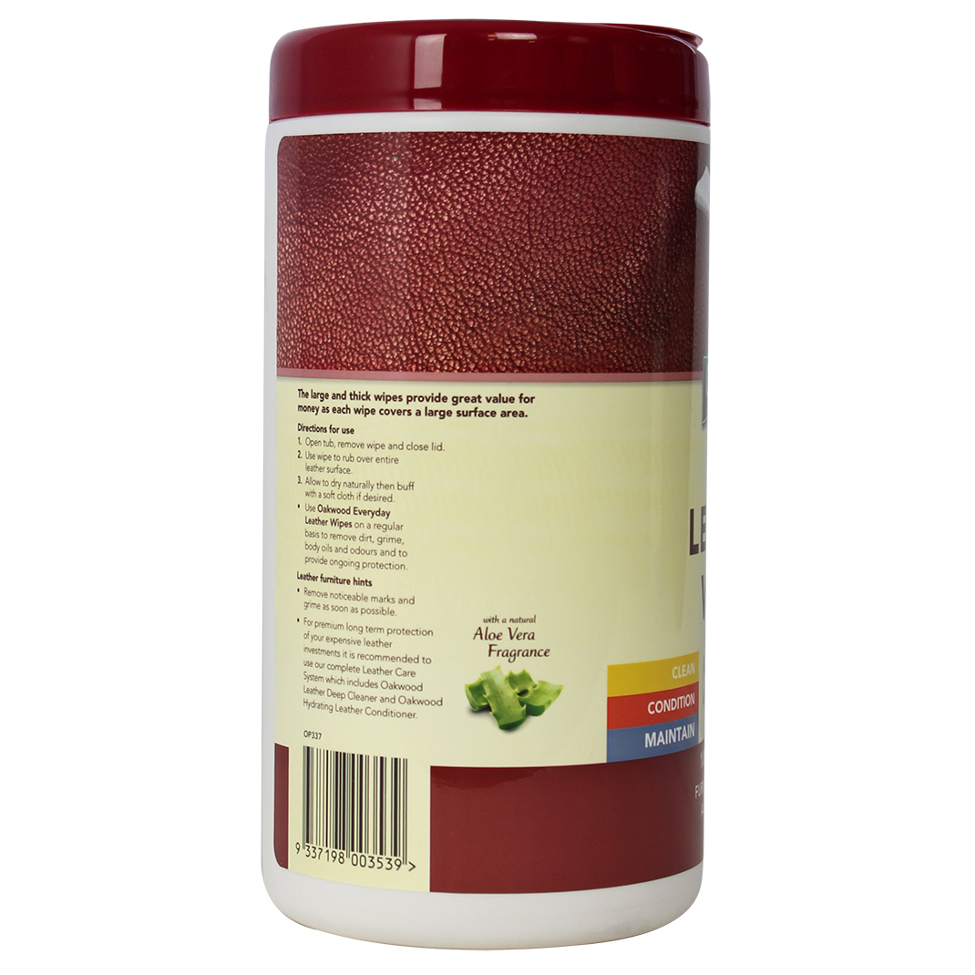 Everyday Leather Wipes 20PK (170 x 300mm)