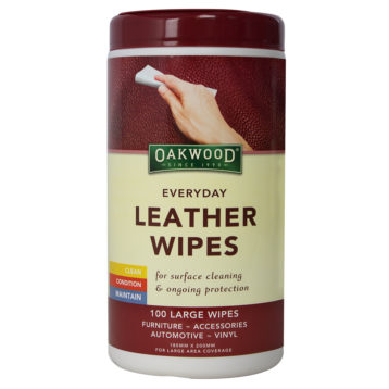 Leather Wipes Cannister